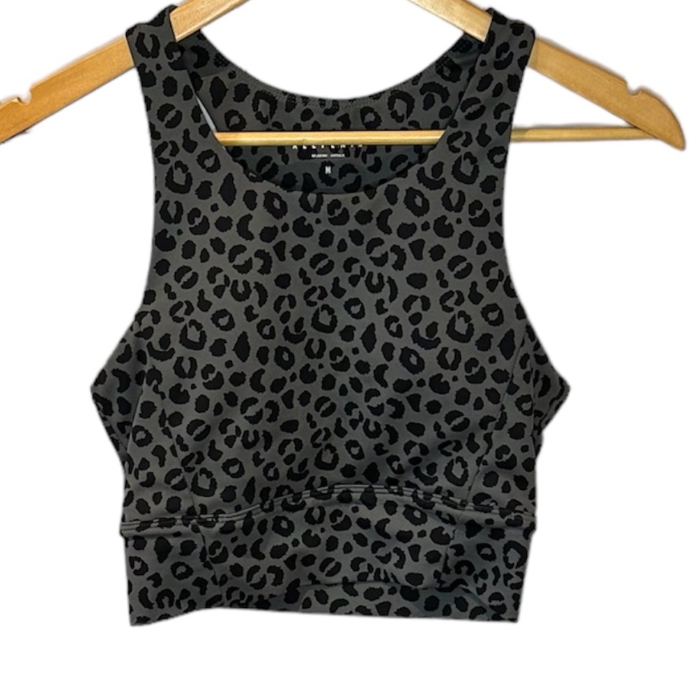 All Fenix High Neck Racerback Padded Sports‎ Bra Size Medium